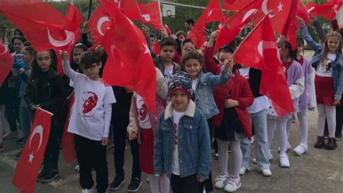 Okulumuzda 23 Nisan Ulusal Egemenlik ve Çocuk Bayramı kutlamaları